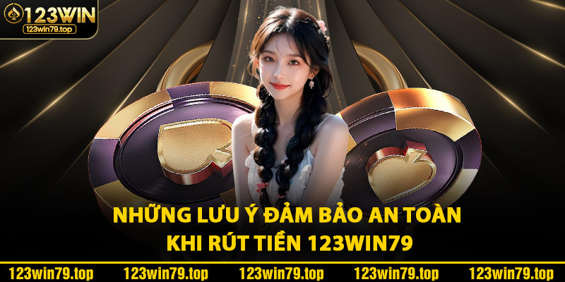 Những Lưu Ý Đảm Bảo An Toàn Khi Rút Tiền 123Win79